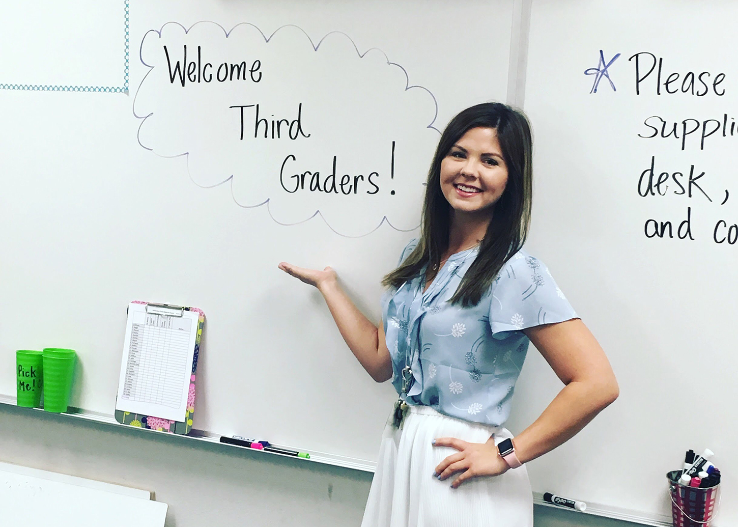 Becker Beckons to New Teachers